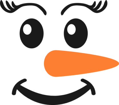 smiley-snowman-face-winter-free-svg-file-SvgHeart.Com