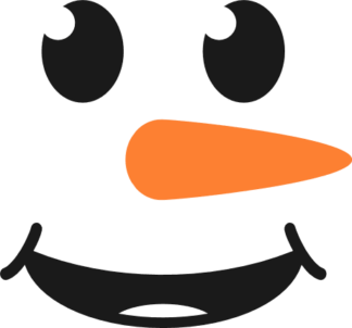 smiley-snowman-face-winter-free-svg-file-SvgHeart.Com