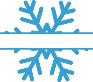 snowflake-split-text-frame-winter-free-svg-file-SvgHeart.Com