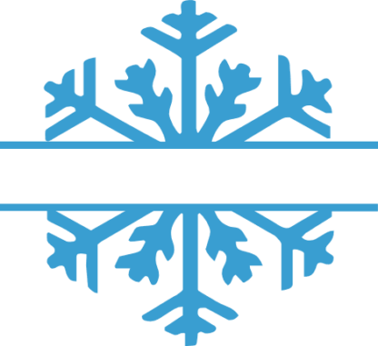 snowflake-split-text-frame-winter-free-svg-file-SvgHeart.Com