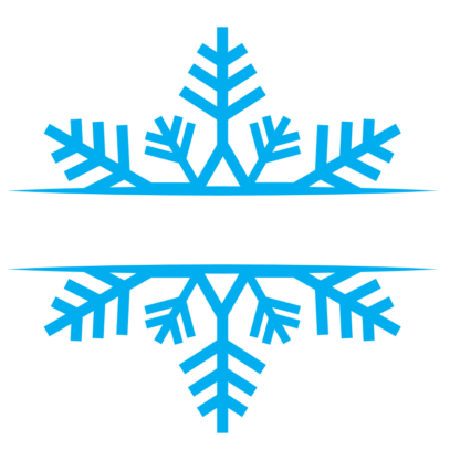 snowflake-split-text-frame-winter-free-svg-file-SvgHeart.Com