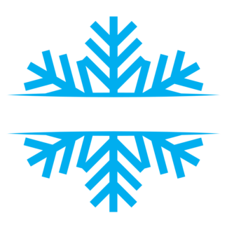 split-snowflakes-text-frame-christmas-free-svg-file-SvgHeart.Com