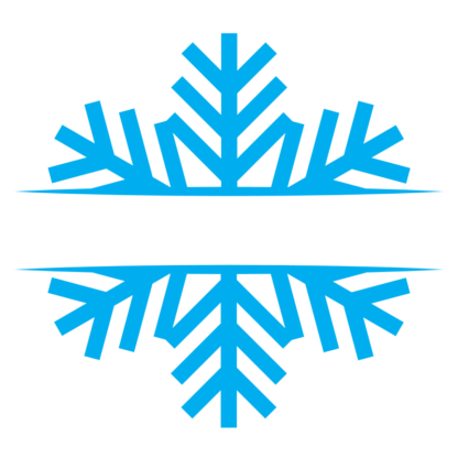 split-snowflakes-text-frame-christmas-free-svg-file-SvgHeart.Com