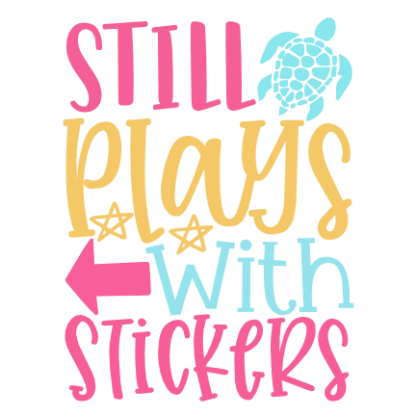 still-plays-with-stickers-funny-crafter-free-svg-file-SvgHeart.Com