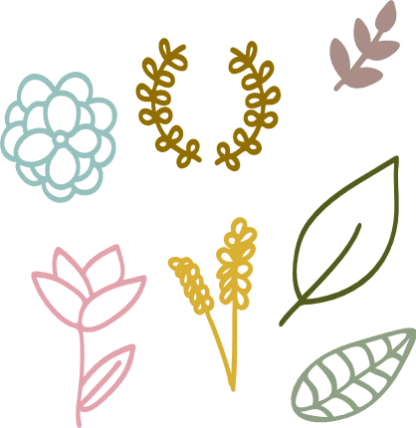 summer-elements-laurel-wreath-leaves-free-svg-file-SvgHeart.Com