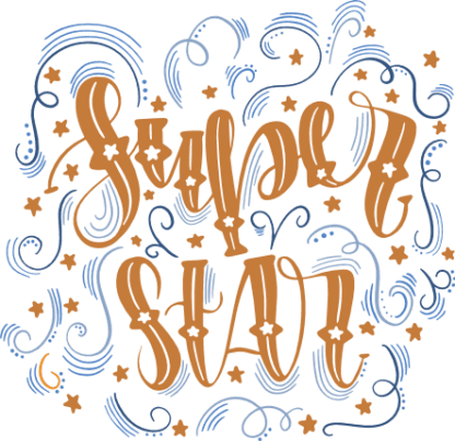 super-star-swirly-decorative-sign-free-svg-file-SvgHeart.Com