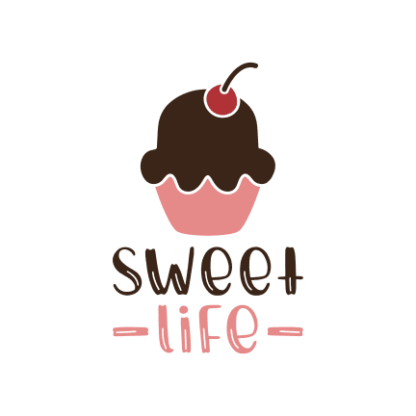 sweet-life-cupcake-free-svg-file-SvgHeart.Com