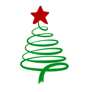 swirly-christmas-tree-with-star-holiday-free-svg-file-SvgHeart.Com