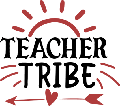 teacher-tribe-heart-with-arrow-school-free-svg-file-SvgHeart.Com