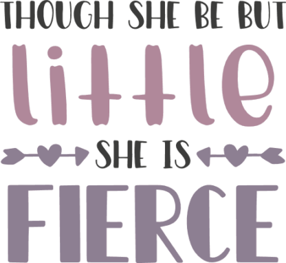 though-she-be-but-little-she-is-fierce-baby-girl-free-svg-file-SvgHeart.Com