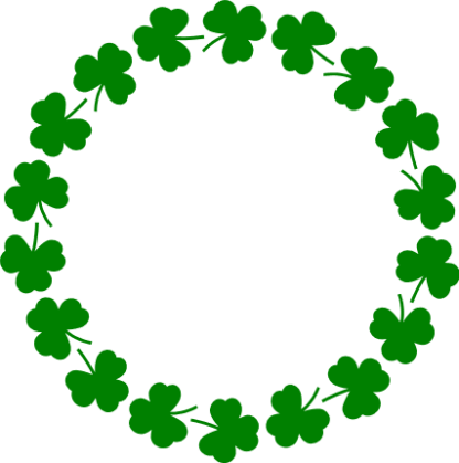 three-leaf-clover-circle-frame-st-patricks-day-free-svg-file-SvgHeart.Com