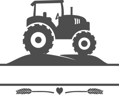 tractor-split-text-frame-farmer-free-svg-file-SvgHeart.Com