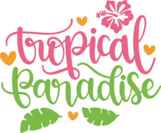 tropical-paradise-summer-time-free-svg-file-SvgHeart.Com