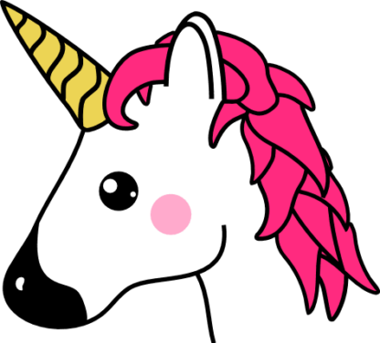 unicorn-head-fantasy-animal-free-svg-file-SvgHeart.Com