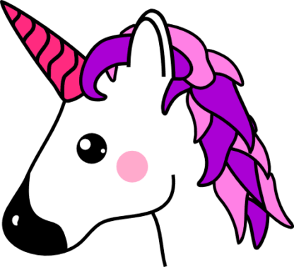 unicorn-head-fantasy-animal-free-svg-file-SvgHeart.Com