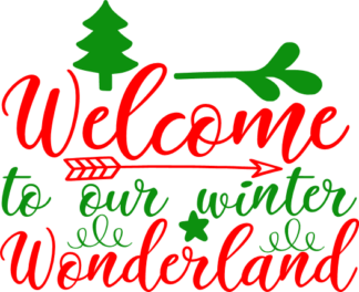 welcome-to-our-winter-wonderland-christmas-free-svg-file-SvgHeart.Com