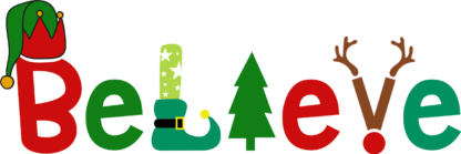 believe-sign-elf-shoe-hat-christmas-free-svg-file-SVGHEART.COM