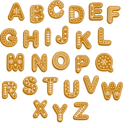 gingerbread-letters-alphabet-font-christmas-free-svg-file-SVGHEART.COM