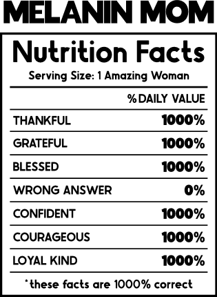 melanin-mom-nutrition-facts-black-mama-funny-free-svg-file-SVGHEART.COM